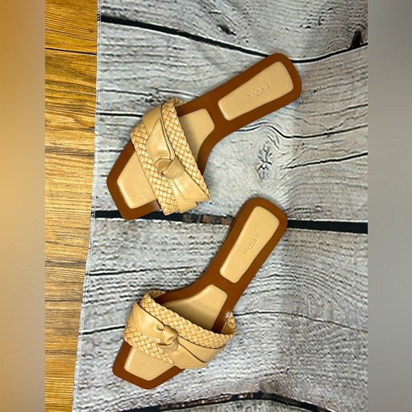 ALEXANDRE BIRMAN-Clarita Woven Leather Slide Sandals-36.5 - Picture 2 of 7